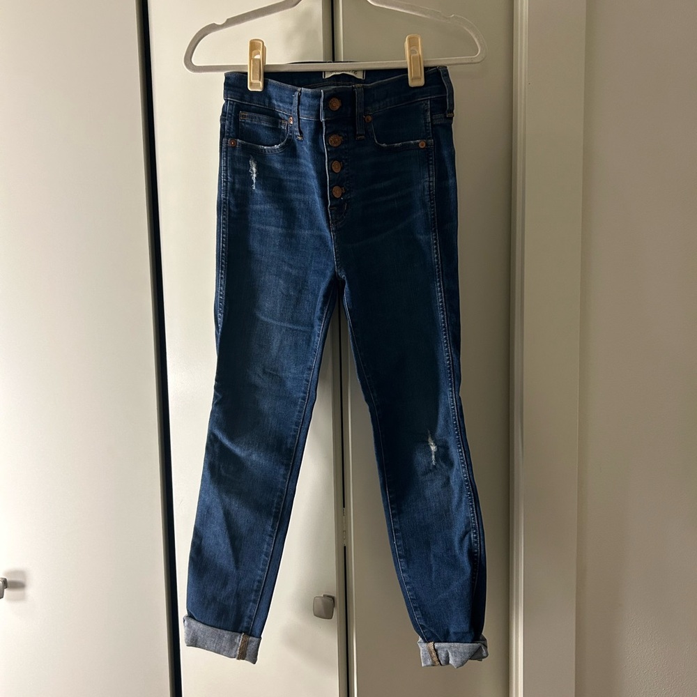 Dark Blue Women's Skinny Jeans